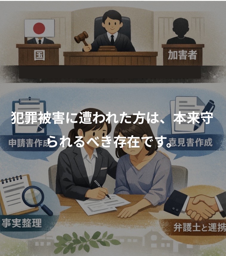 被害に遭われた方の支援
